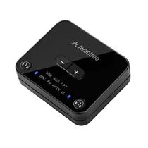 Avantree Transmissor Audikast Plus Bluetooth 5.0 para TV com controle de volume, adaptador de áudio aptX de baixa latênc