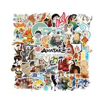 Avatar: O Último Dominador Do Ar - 100 Adesivos Impermeáveis Para Telefone, Bagagem, Skate E