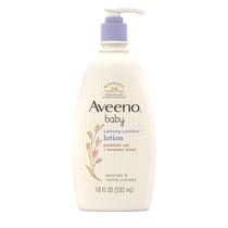 Aveeno Baby Calming Comfort Moisturing Lotion com Relaxante Lavanda & Baunilha Perfumes, Loção Corporal Não Gordurosa com Avemeal Natural & Dimethicone, Paraben- & Phthalate-Free, 18 fl. Austrália