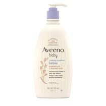 Aveeno Baby Calming Comfort Moisturing Lotion com Relaxante Lavanda & Baunilha Perfumes, Loção Corporal Não Gordurosa com Avemeal Natural & Dimethicone, Paraben- & Phthalate-Free, 18 fl. Austrália