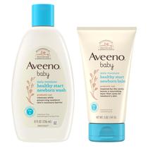 Aveeno Baby Healthy Start - Kit com Sabonete Líquido (240ml) e Bálsamo