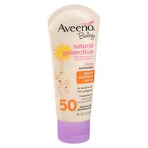 Aveeno Baby Natural Protection Lotion Protetor solar SPF 50 3 Oz por Aveeno