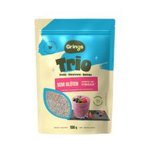 Aveia + amaranto + quinoa grings sem gluten 150 gramas