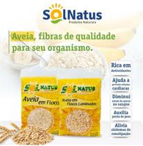 Aveia em flocos 400g solnatus