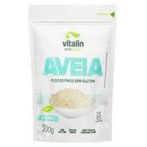 Aveia Em Flocos Finos Sem Glúten 200g - Vitalin
