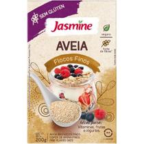 Aveia em Flocos Finos sem Glúten Jasmine 200g