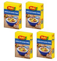 AVEIA EM FLOCOS FINOS YOKI 170g - KIT C/4un AVEIA EM FLOCOS FINOS YOKI 170g - KIT C/4un