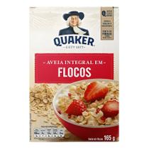 Aveia Em Flocos Quaker Aveia Em Flocos Integral Caixa 165 G