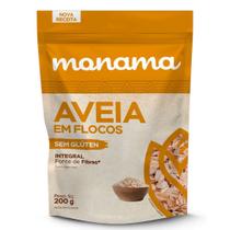 Aveia em Flocos sem Glúten 200g Monama - Enova