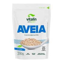 Aveia em Flocos Sem Glúten - 200g - Vitalin