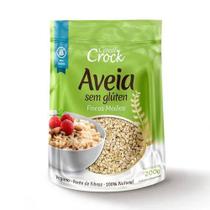 Aveia flocos médios sem glúten 200g - leve croc