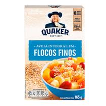 Aveia Integral em Flocos Finos Quaker 165g