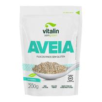 Aveia Integral em Flocos Finos Vitalin 200g