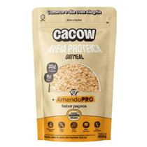 Aveia Proteica Oatmeal AmendoPro Cacow Paçoca 450g - Aveia Proteica Oatmeal AmendoPro Cacow Paçoca 450g -