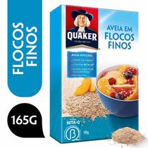 Aveia Quaker Flocos Finos Integral Quaker 165g - Zero Cal