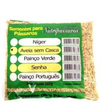 Aveia Sem Casca 200gr Nutripassaros - Nutripássaros