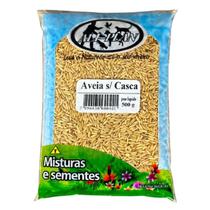 Aveia sem Casca Para Pássaros Pacote 500g Aliplan Aveia sem Casca Para Pássaros Pacote 500g Aliplan