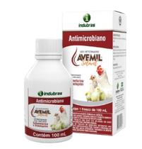 Avemil 100ml Antimicrobiano E Antidiarreico Para Aves
