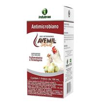 Avemil Tratamento Antibacteriano Indubras Solúvel Para Aves 100ml