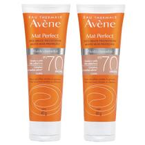 Avène Mat Perfect Kit com 2 Unidades Protetor Solar Clareador com Cor FPS70 Claro 40g