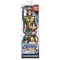 Avengers figura 12 titan hero blast gear loki e7874 - Hasbro