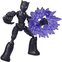 Avengers Marvel Bend e Flex Action Figure Toy, 6-Inch Flexible Black Panther Figure, inclui acessório blast, para crianças de 4 anos ou mais