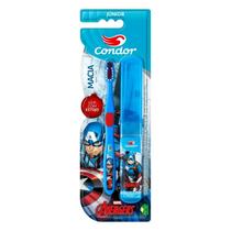 Avengers - Vingadores Escova Dental Macia com Estojo Condor Avengers - Vingadores Escova Dental Macia com Estojo Condor