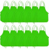 Aventais de pintura para crianças BOUBONI Green com 2 bolsos, 24 unidades Aventais de pintura para crianças BOUBONI Green com 2 bolsos, 24 unidades