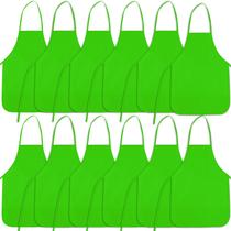 Aventais de pintura para crianças BOUBONI Green com 2 bolsos de 3 a 7 anos Aventais de pintura para crianças BOUBONI Green com 2 bolsos de 3 a 7 anos