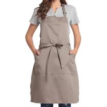 Avental BIGHAS, babador ajustável com bolso para mulheres e homens bronzeados Avental BIGHAS, babador ajustável com bolso para mulheres e homens bronzeados
