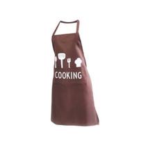 Avental C/ Bolso Preto P/ Cozinha Cooking - Churrasqueiro