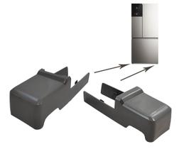 Avental capa do pe esq + dir geladeira electrolux im8s