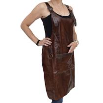 Avental Churrasco Feminino Couro Prime