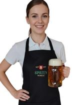 Avental Churrasqueiro Brim Personalizado Logo Cerveja SPATEN Avental Churrasqueiro Brim Personalizado Logo Cerveja SPATEN