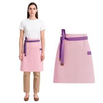 Avental Cintura Rosa Roxo Barista Confeitaria Açai 10un Avental Cintura Rosa Roxo Barista Confeitaria Açai 10un