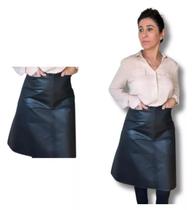 Avental cintura saia impermeável multi-uso unissex 70x60 1un
