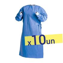 Avental Cirúrgico Reforçado Estéril Descarpack Com Toalha De Mão Avental Cirúrgico Reforçado Estéril Descarpack Com Toalha De Mão