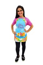 Avental Coelho Da Pascoa Estampa Digital Coelhinho Colorido