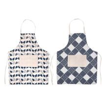 Avental com Bolso 70x58cm em Poliéster com Bolso Frontal para Cozinha Casíta