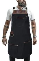 Avental Cozinheiro Churrasqueiro Restaurante Barista Couro C Avental Cozinheiro Churrasqueiro Restaurante Barista Couro C