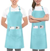 Avental de babador Utopia Kitchen, pacote com 2 unidades, ajustável e resistente à água Avental de babador Utopia Kitchen, pacote com 2 unidades, ajustável e resistente à água