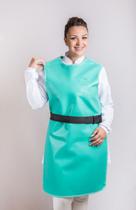 Avental de Borracha Plumbífera Profissional com Costas Adulto 110x060- Proteção frente 0,50 mmPb e costas 0,25mmPb - para Radiografia