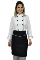 Avental de cintura chef