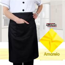 Avental de Cintura Meio Corpo para Garçom, Chef, Bar, restaurante - ARRAZZA BORDADOS