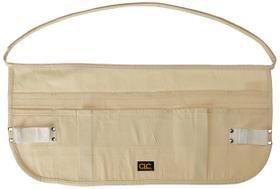 Avental de cintura personalizado Leathercraft C14 Canvas 12 Pocket Bege Avental de cintura personalizado Leathercraft C14 Canvas 12 Pocket Bege