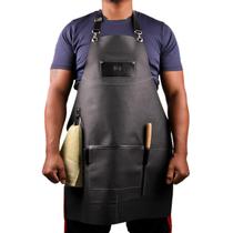 Avental de Couro para Churrasco Artlux AV001