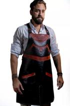 Avental de Couro para Churrasqueiro Modelo Medieval