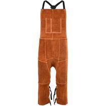 Avental de couro resistente para homens com alças ajustáveis Avental de couro resistente para homens com alças ajustáveis