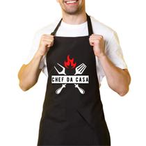 Avental De Cozinha Churrasqueiro Preto Chef Da Casa Avental De Cozinha Churrasqueiro Preto Chef Da Casa