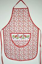 Avental de Cozinha Estampado - Pimentas